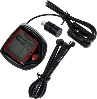 Excersise Bike 1 Set Bi Exercie Bikes Portable PC Mountain Bike Speedometer Cycling Units Odometer Cycle Computer Cycling Supplies Bike Tracer Abs Red Mobile Computer Universal