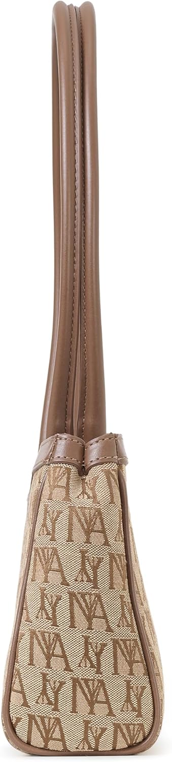 BROADWAY N°1 Canvas Shoulder Clutch Satchel Designer Bag for Ladies Medium Evening Casual Party Work Women Handbag - Image 4