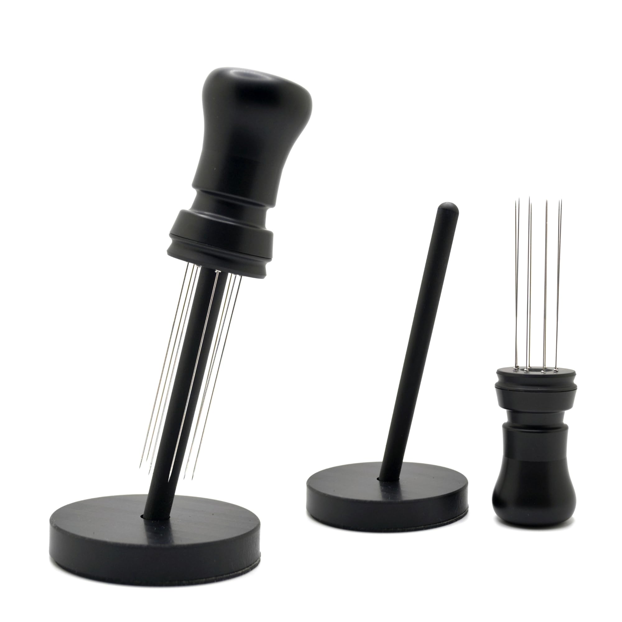 SuNol Design WDT tool, espresso and coffee distribution tool, with stand and holder, for Breville Barista and machines