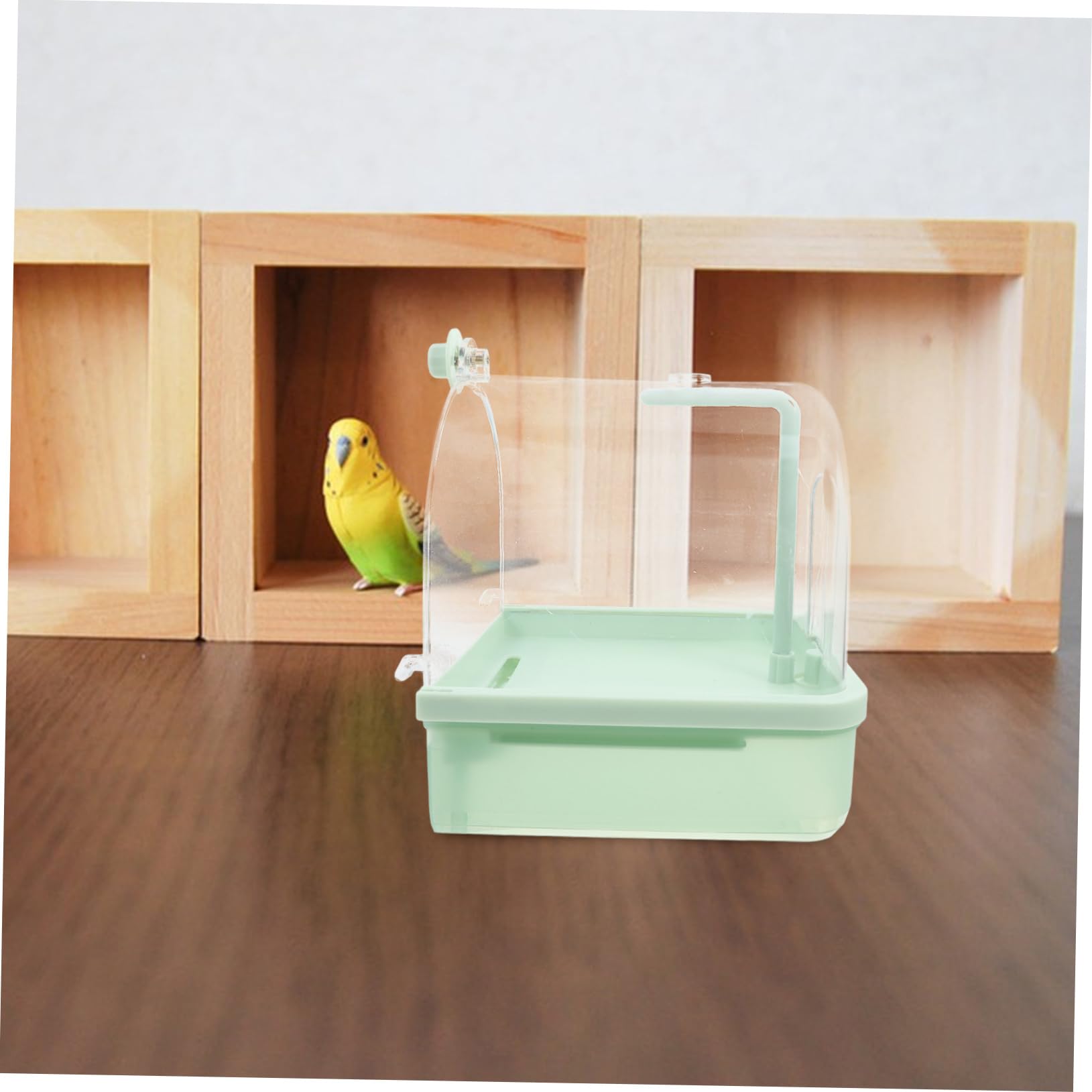 Genérico Bañera Automática para Loros Jaula para Loros Toldo para Loros Pequeños Nido para Pájaros para Loros Pequeños Loro Pequeño para Exteriores Loro Pequeño Pájaro Loro Pequeño