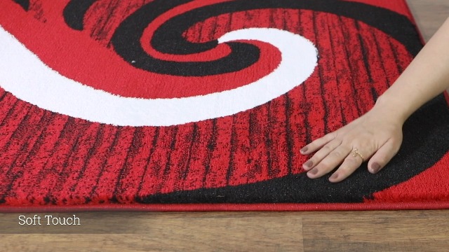 Amazon.com: GLORY RUGS Modern Area Rug Swirls Carpet Bedroom