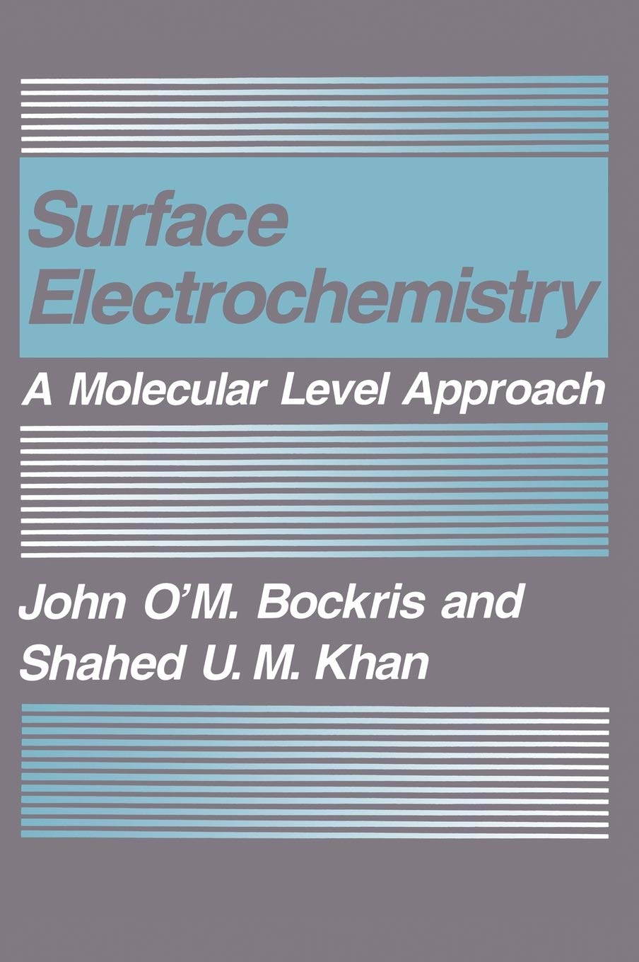 Surface Electrochemistry: A Molecular Level Approach
