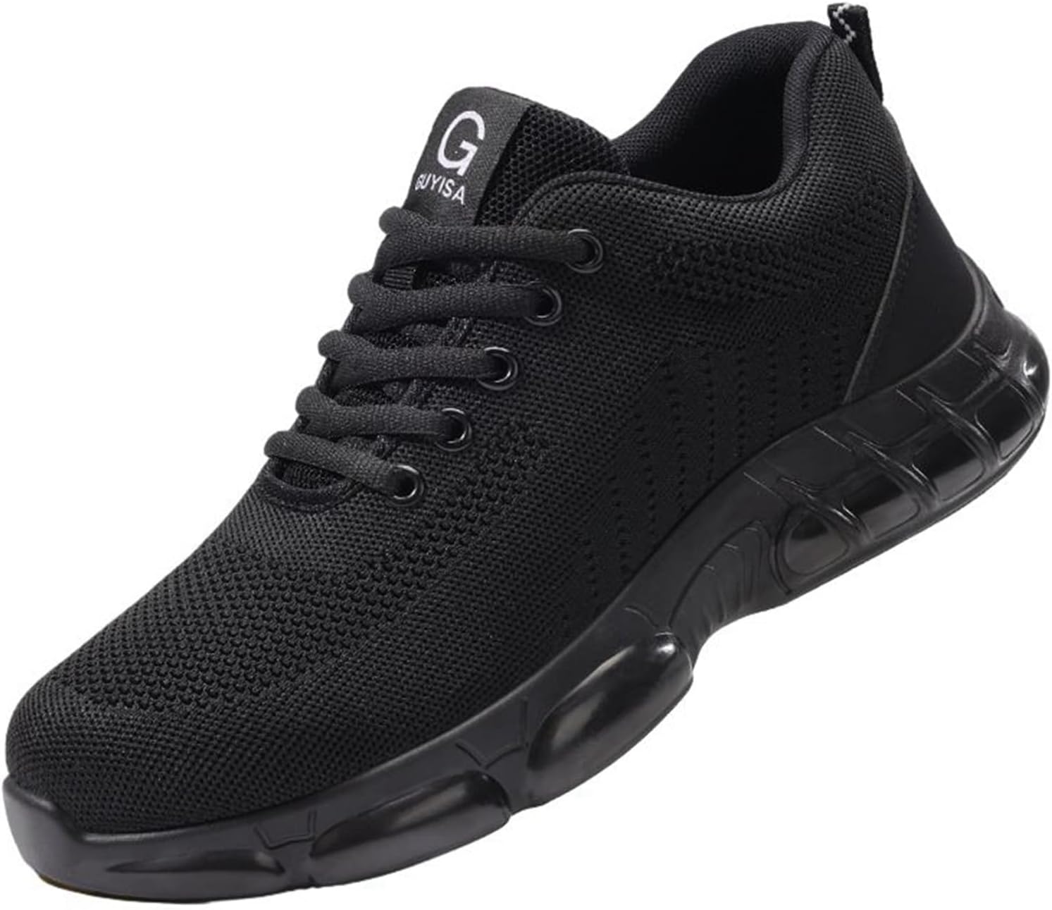 [Muluso] 安全靴 セーフティシューズ 軽量 絶縁靴 ワークシューズ メンズ スチールつま先 釘踏み抜き防止 滑り止め 大きい