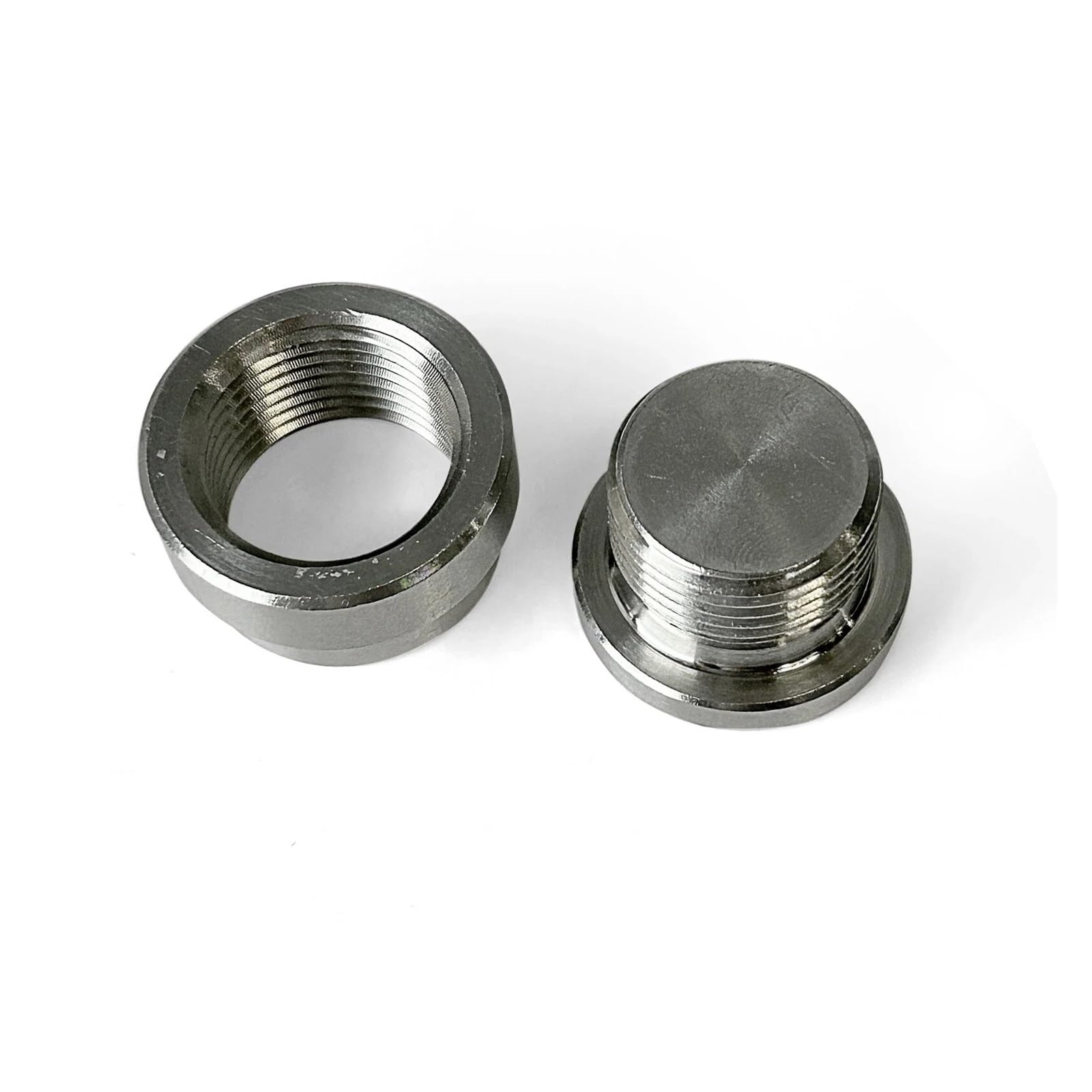 Partikelsensor 2 Paar O2-Sauerstoffsensorstopfen M18 X 1,5 Auspuff-Lambda-Bossenmutter Für Anschweißen Aus Edelstahl 304 Stickstoffoxid NOx Sensor