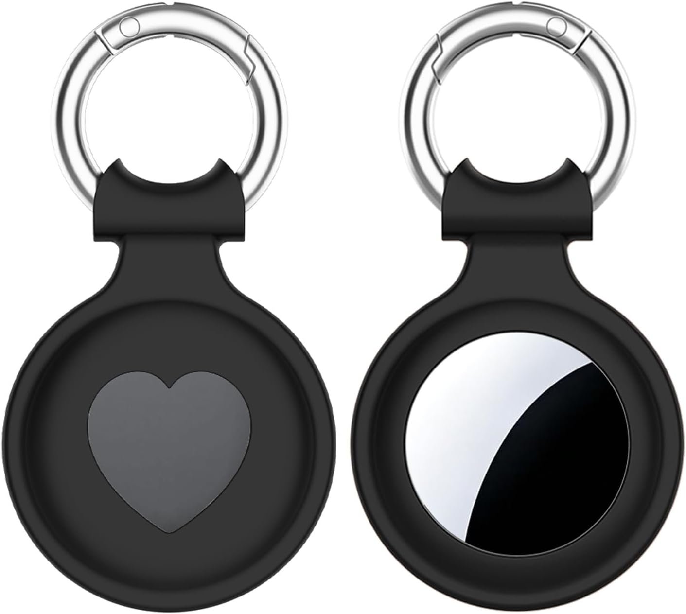 Case for RGIMF GPS Tracker - Superior Silicone Build, Shockproof & Anti - Slip. Fits Widely, Protects Against Scratches. Precise Cutouts Ensure Full Functionality.Black(2 Pack.