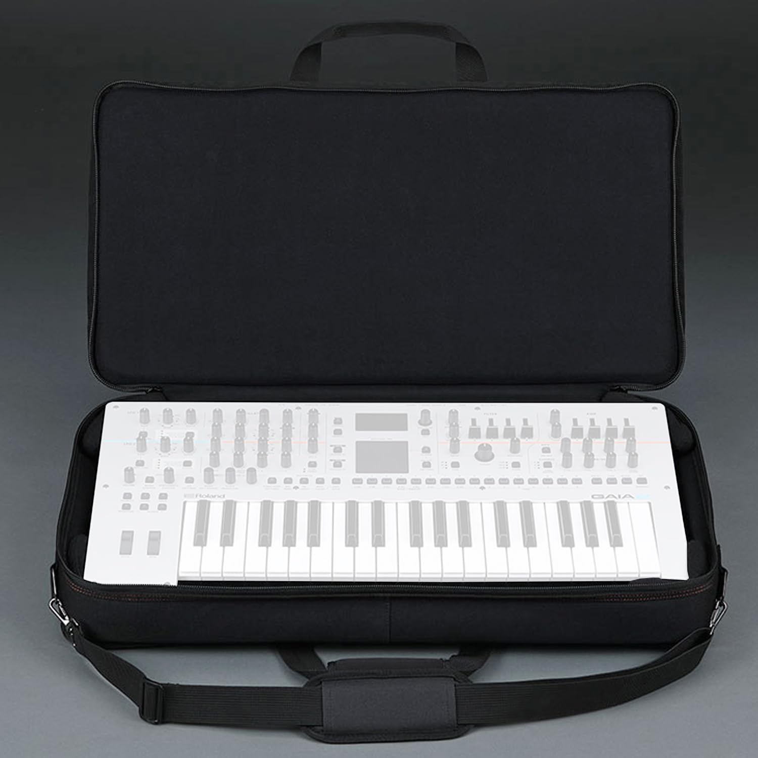Roland CB-B37 - Custodia per sintetizzatore Gaia 2 e tastiera + cavo midi Keepdrum