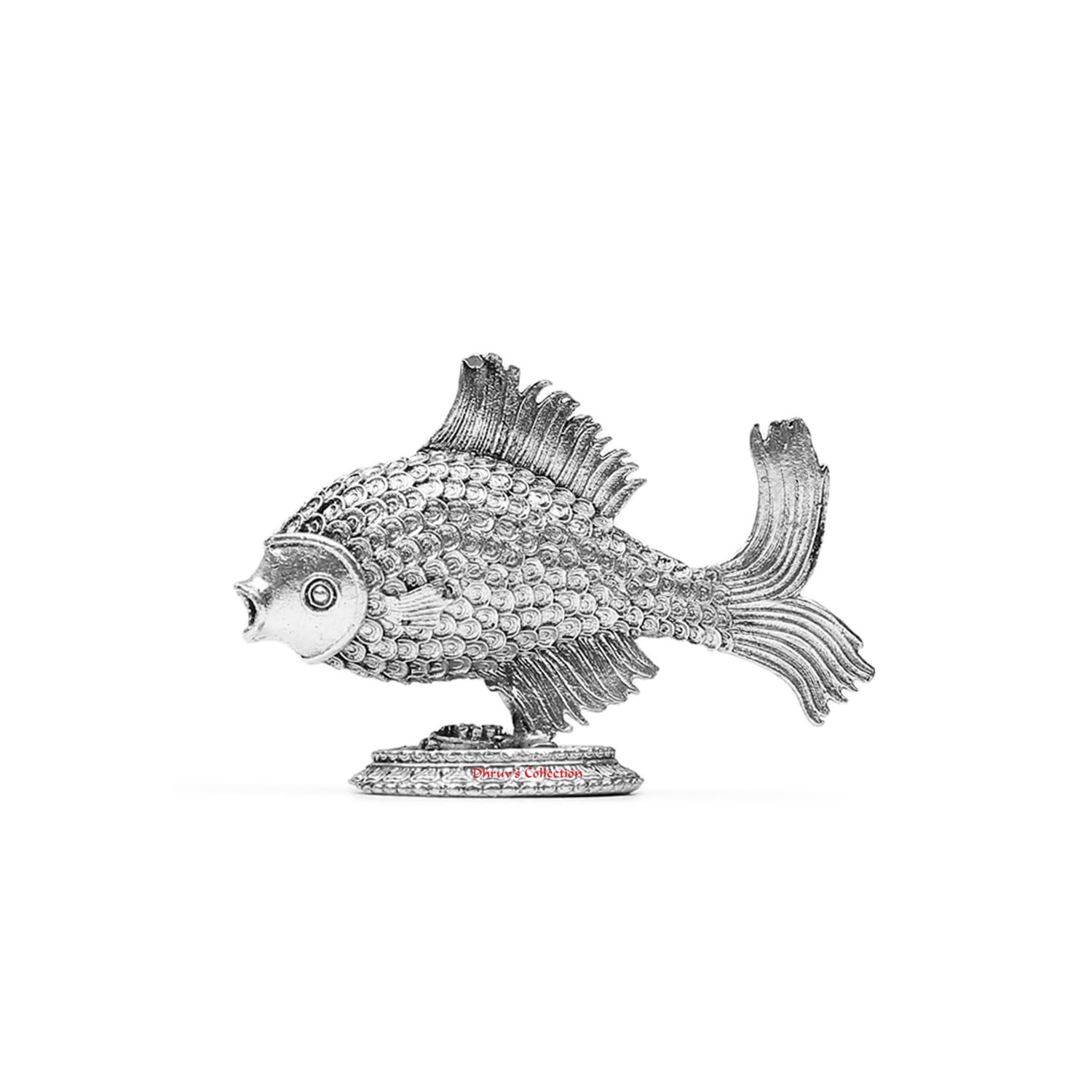 Buy KMJ Pure Silver Fish/Chandi ki Machli/Fish for Astrological and Lal Kitab Remedy | Silver Fish for Vastu, Pooja, Housewarming and Gift (wt. 7 Grams) Online at Low Prices in India