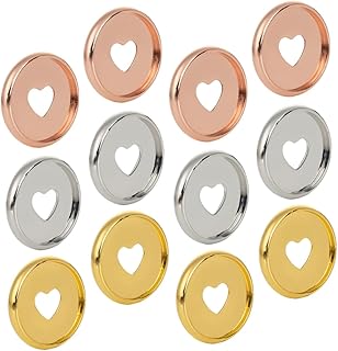 ABOOFAN 30 Peças Fichário De Buraco De Cogumelo Discos Discbound Fichário Em Massa Fichário De Fivela Articulada Anéis De Livro Discos De Encadernação Anéis De Fichário De Caderno