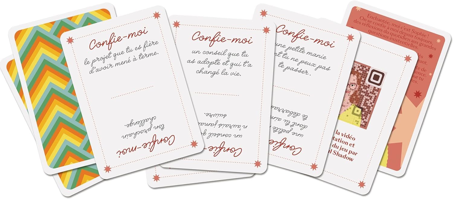 Grimaud Les Confidences de Sophie Soul Shadow 2 Cartomancy Collection - Made in France, Yellow - Image 4