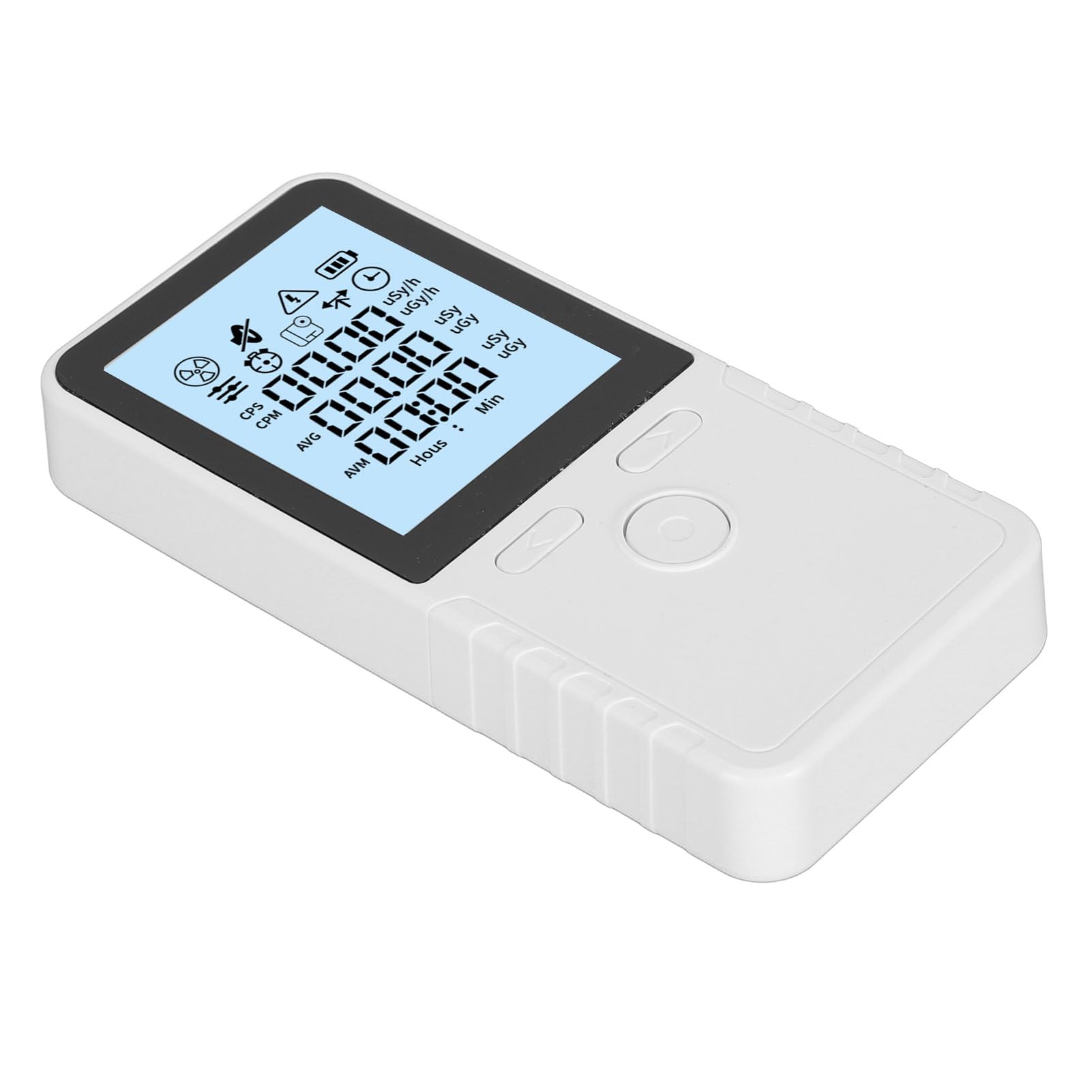 Tester de Radiación de Contador de Geiger, Portaplecounter, Detector de Radiación Mide Beta X y Rayos de la Batería Alimentado para la Prueba de Nivel de Radiación, Contadores de