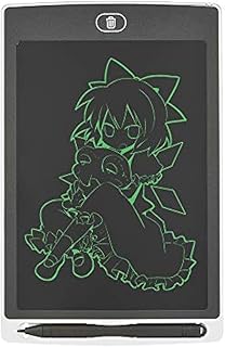 لوحة تابلت للرسم والكتابة الالكترونية LCD مقاس 8.8 انش، لوحة جرافيك محمولة للمسودات والرسومات وسجلات المكتب قابلة للمسح جزئيا للاطفال