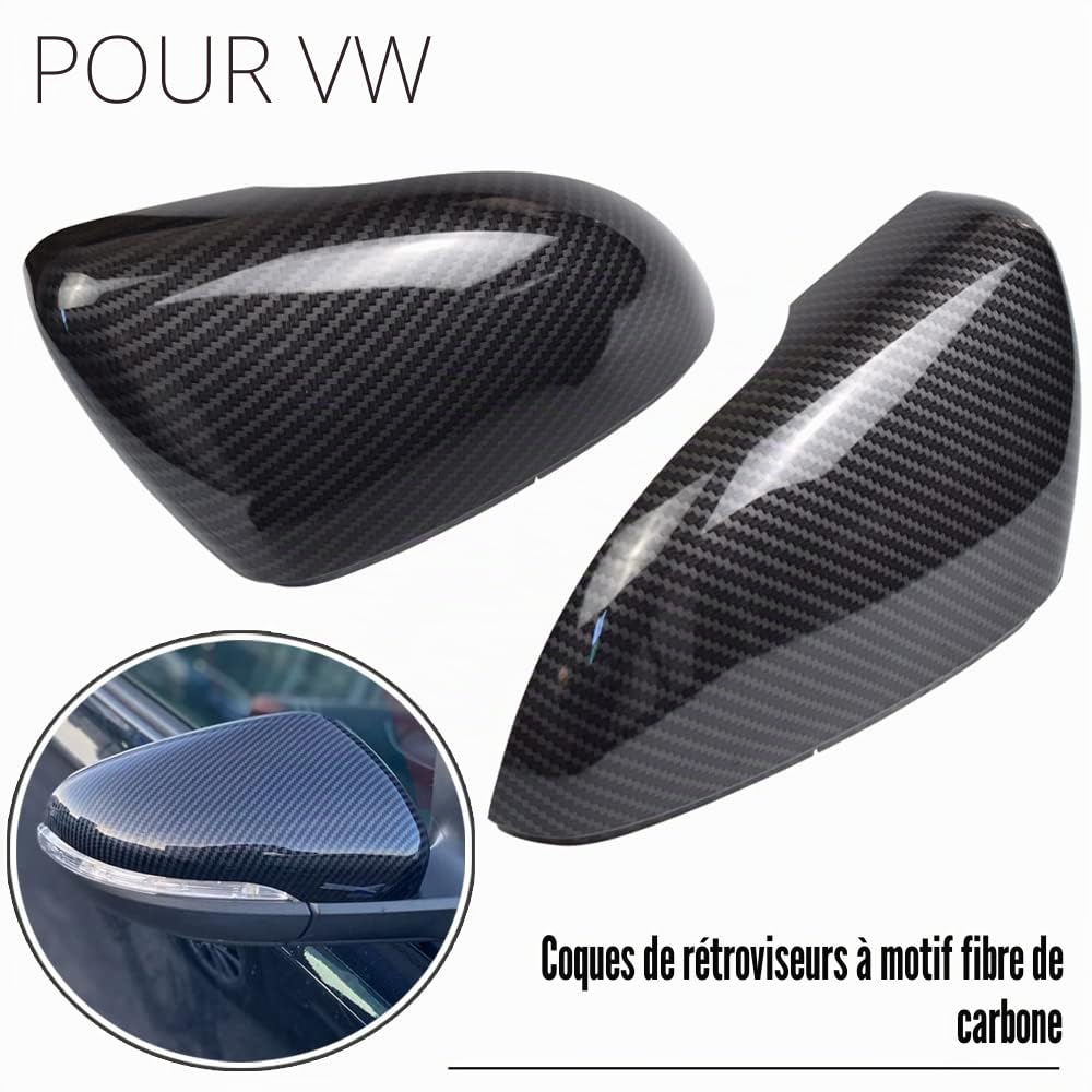 coques de rétroviseurs pour Volkswagen GOLF 6 VI MK6