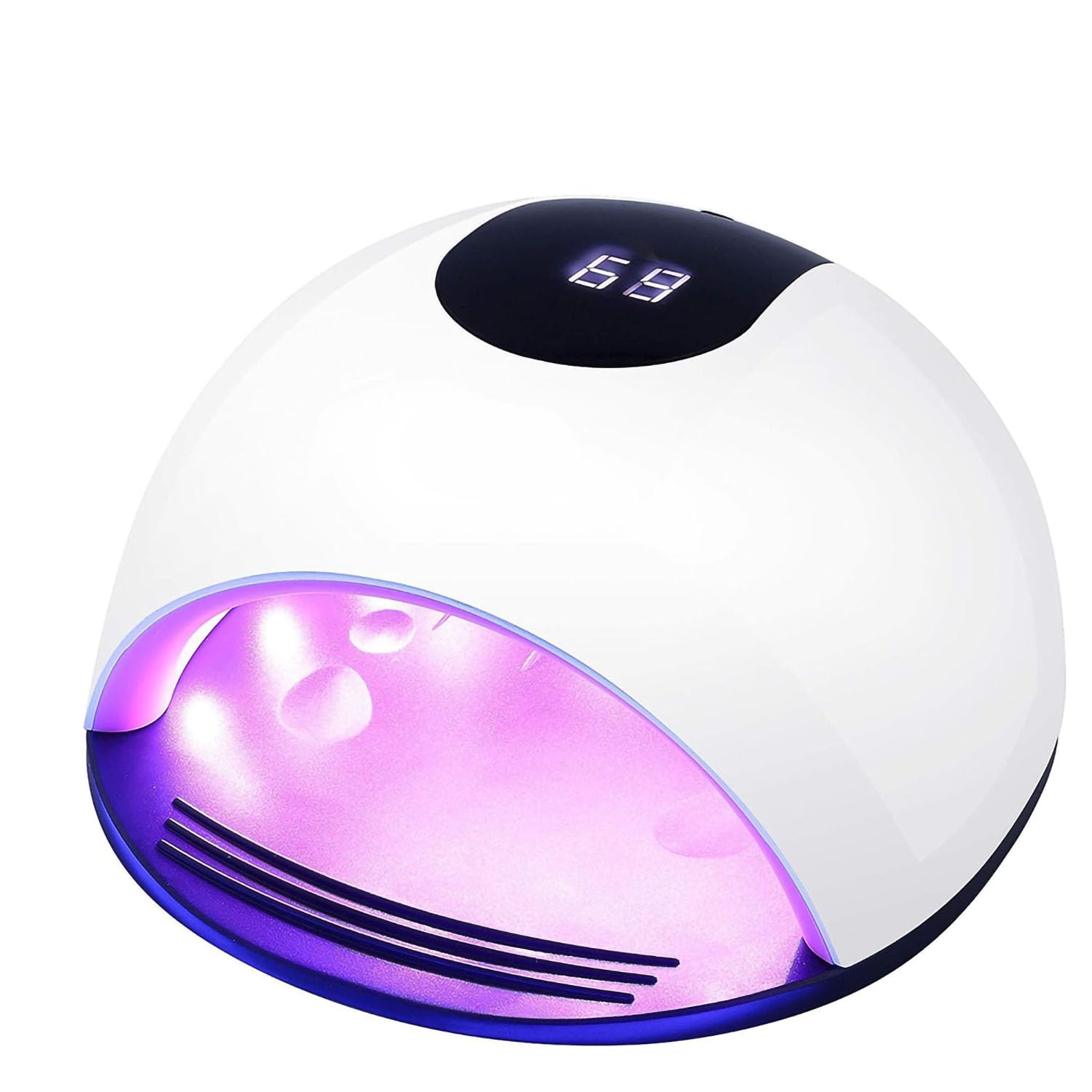 DECMAY72W UV LED Nail Dryer with 4 Timer Setting,Nail Lamp of 36 Dual light Source LEDs(Version D)