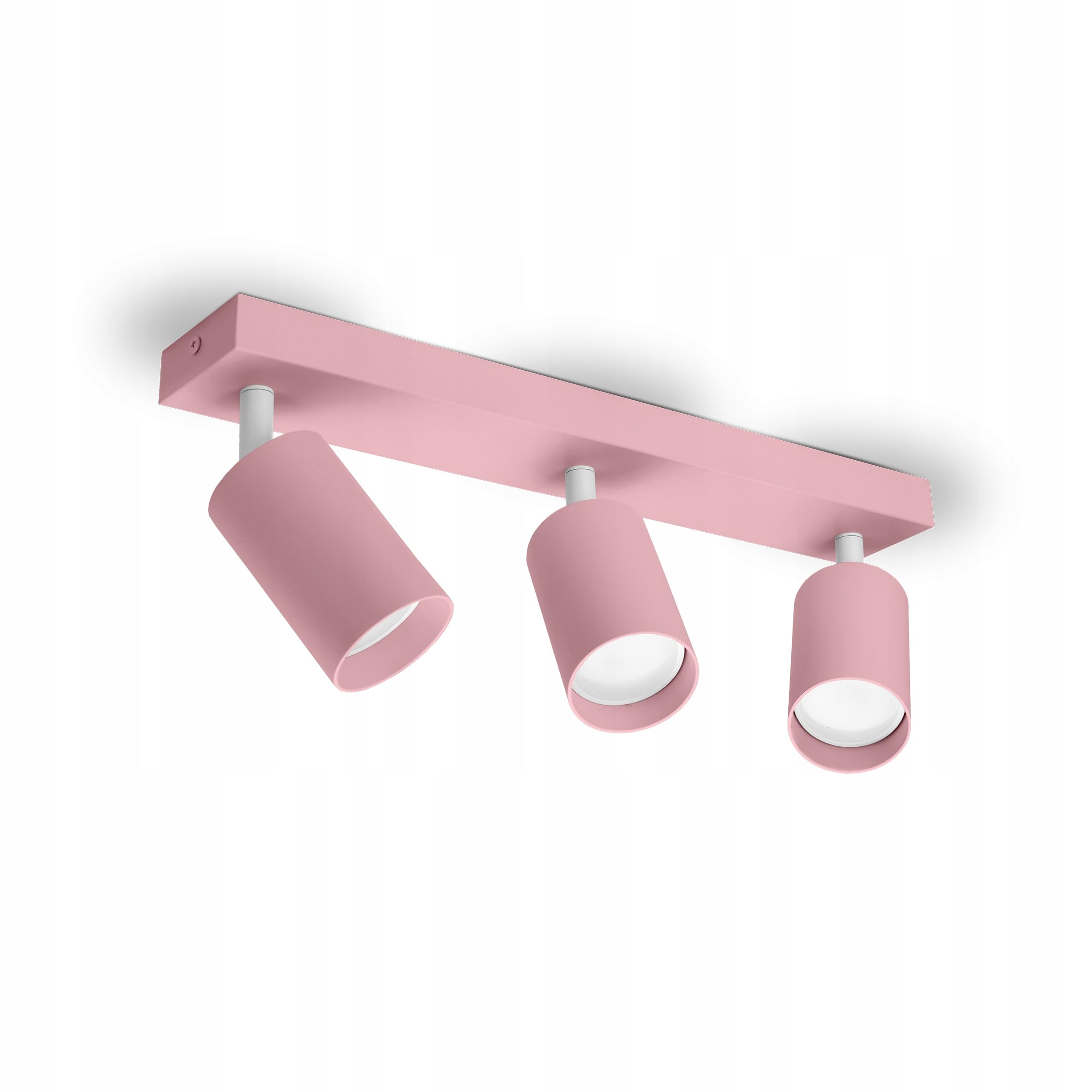 FKL DESIGN Home Deco Deckenlampe Deckenleuchte Kinderleuchte Kinderlampe 3-flammig GU10 Verstellbar Lampenschirm Lampe aus Serie (N975-BZ3-R)