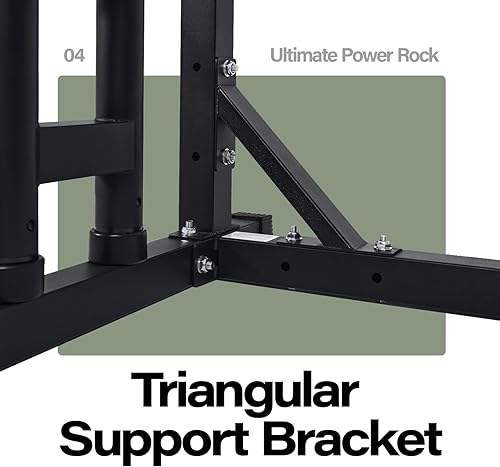 Miniatura 4 de Major Fitness Drone2 Smith Máquina  Estante para sentadillas todo en uno para gimnasio en casa con barra de peso, sistemas de tracción LAT duales y