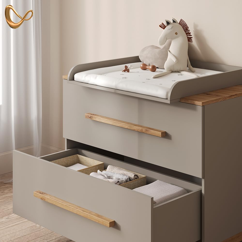 Livinity Mueble Cambiador Mailo, Cachemira/Artesanal