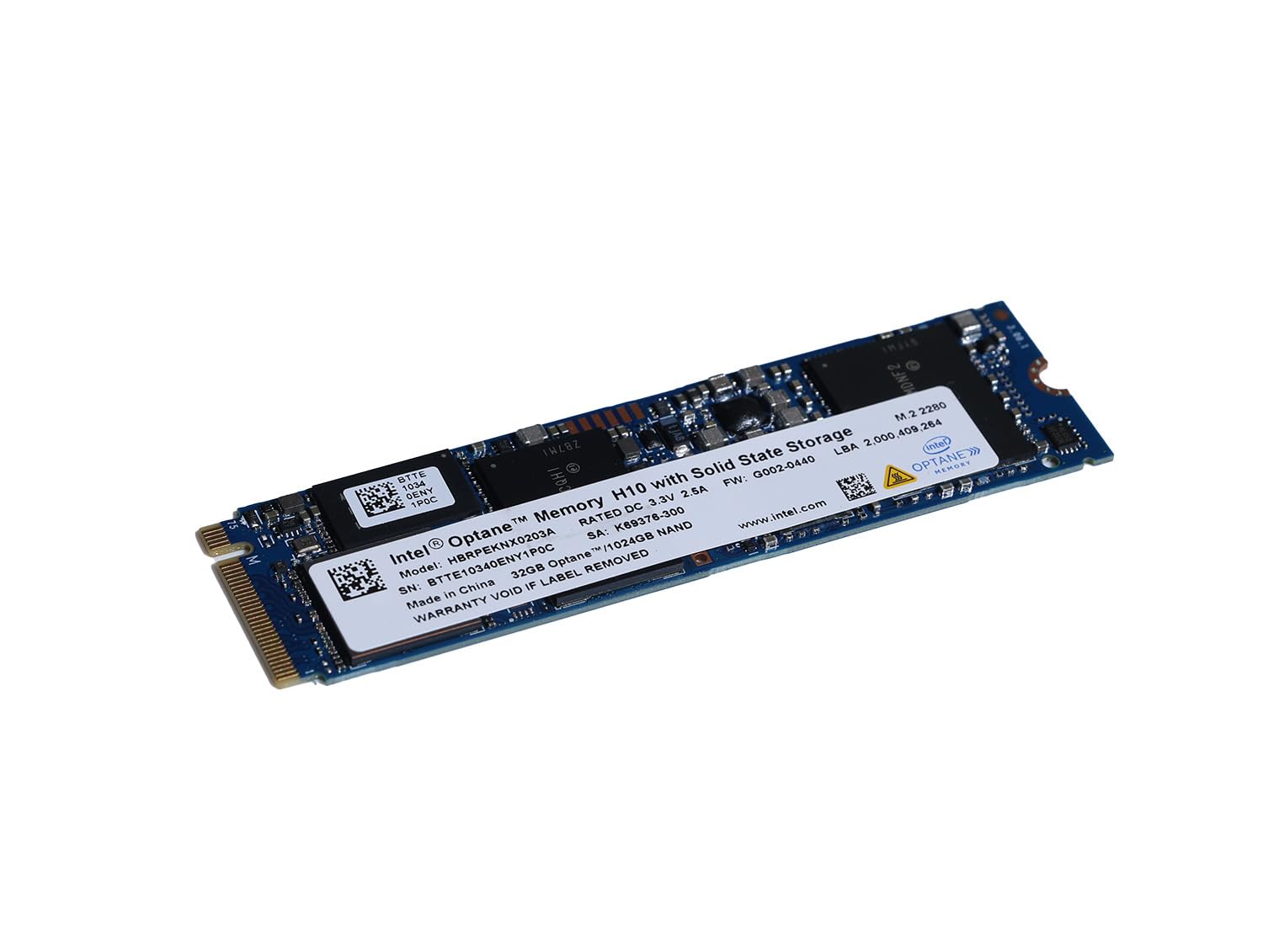 Amazon.com: New Optane H10 HBRPEKNX0203AH SSD PCIe NVME M.2 for