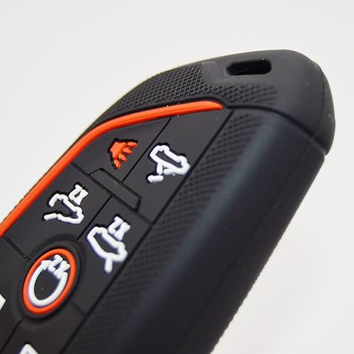 Miniatura 4 de Funda protectora de goma de silicona para llavero inteligente con control remoto para 7 botones, Chevrolet Corvette C8 2020 2021 2022 2023