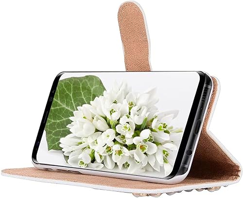 Miniatura 4 de Funda tipo cartera con diamantes brillantes para Moto G Pure,3D hecha a mano con piedras brillantes para Sturnning Sturnning Stones imán con hebilla