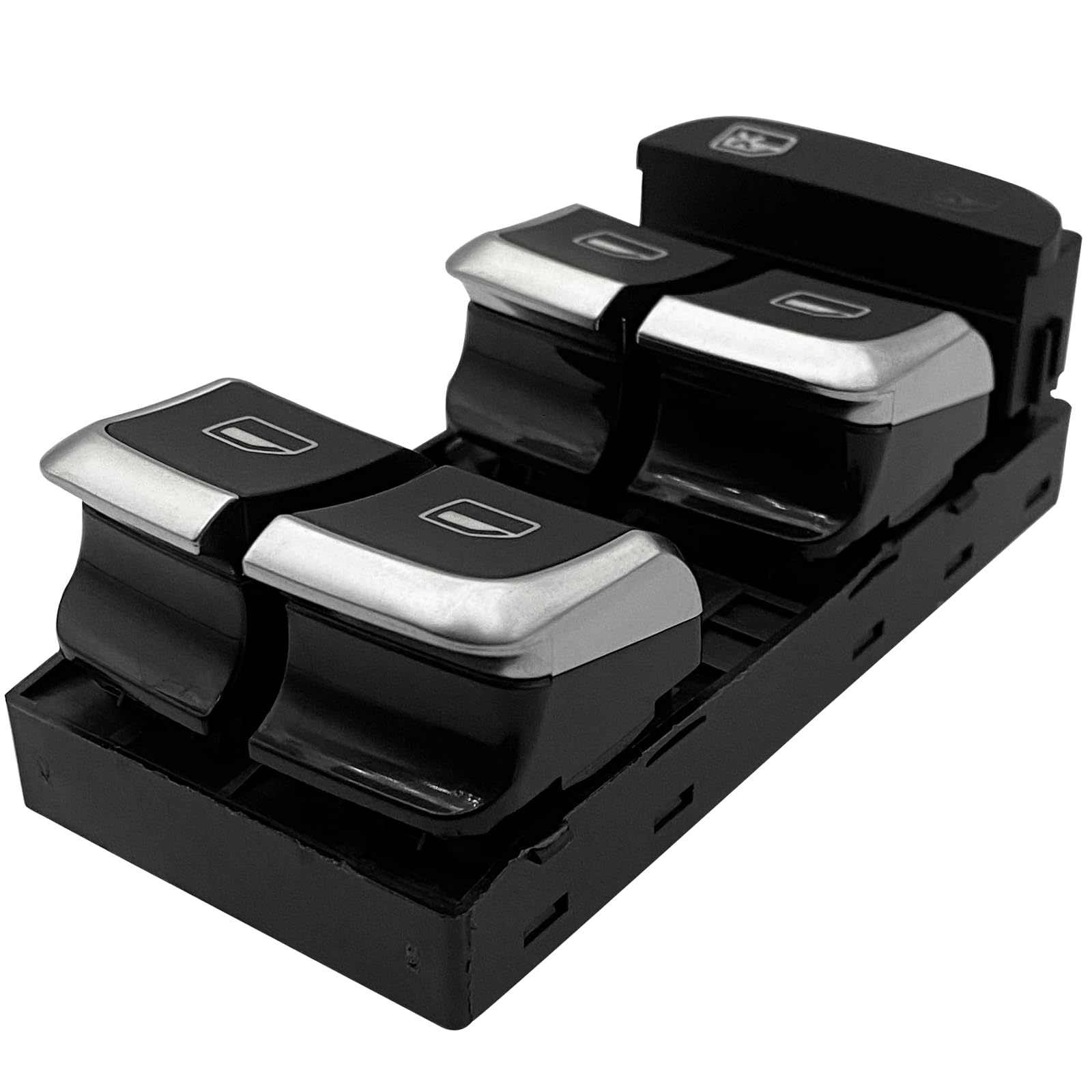 ARAMOX Lève-vitre 4pc/Ensemble de Bouton d'interrupteur Électrique de Fenêtre pour Audi A4/S4 B8 08-12 4H0959855A - Auto ARAMOX Lève-vitre 4pc/Ensemble de Bouton d'interrupteur Électrique de Fenêtre pour Audi A4/S4 B8 08-12 4H0959855A - Auto