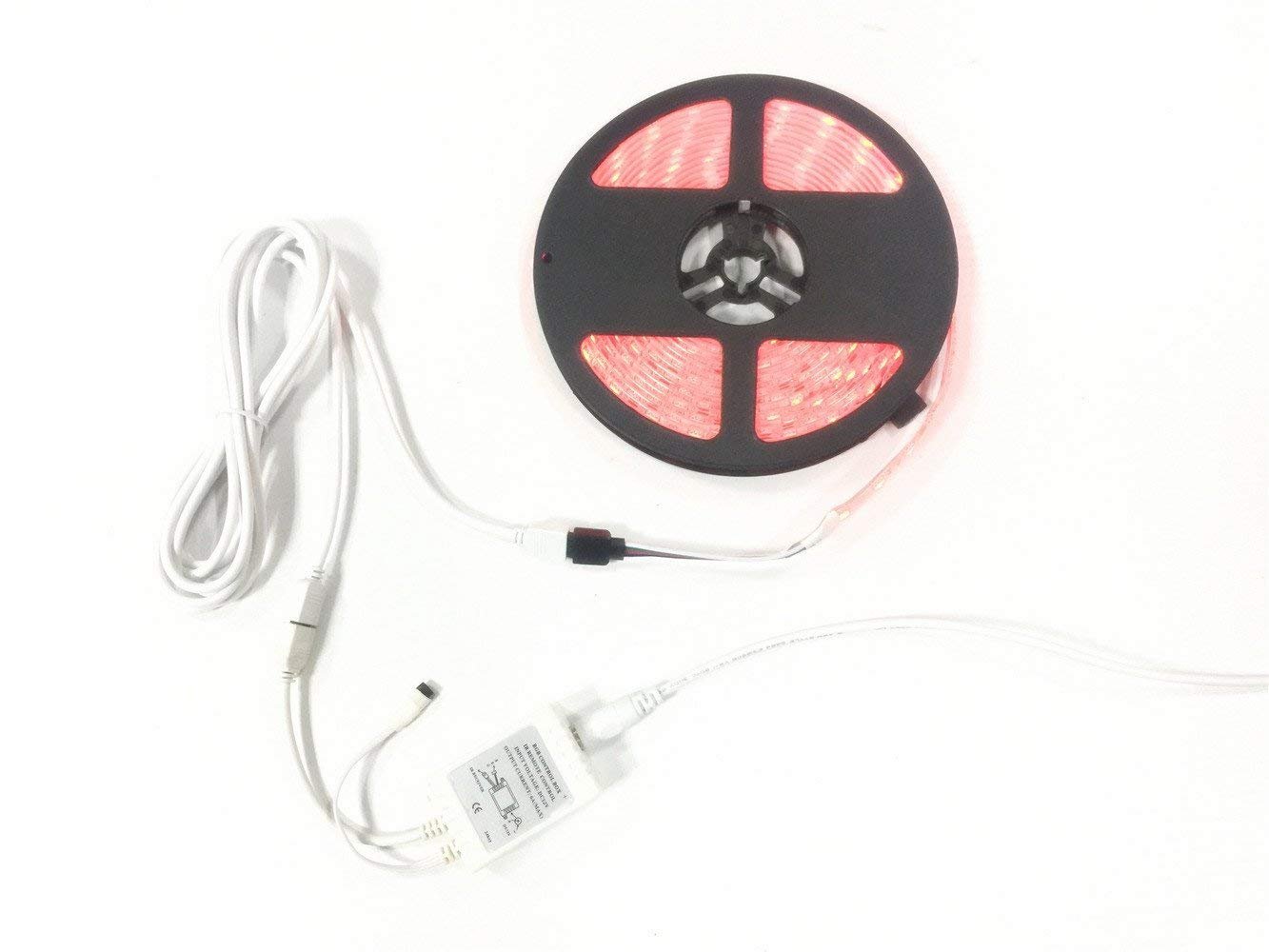 LitaElek 2pcs 1m Cavo Prolunga Striscia LED RGBW Corda Prolunga LED a 5 Pin Cavo Estensione Nastro LED Cavo di Collegamento Connettore Striscia LED Cavo Connessione per RGBW 5050 LED Strip, Bianco