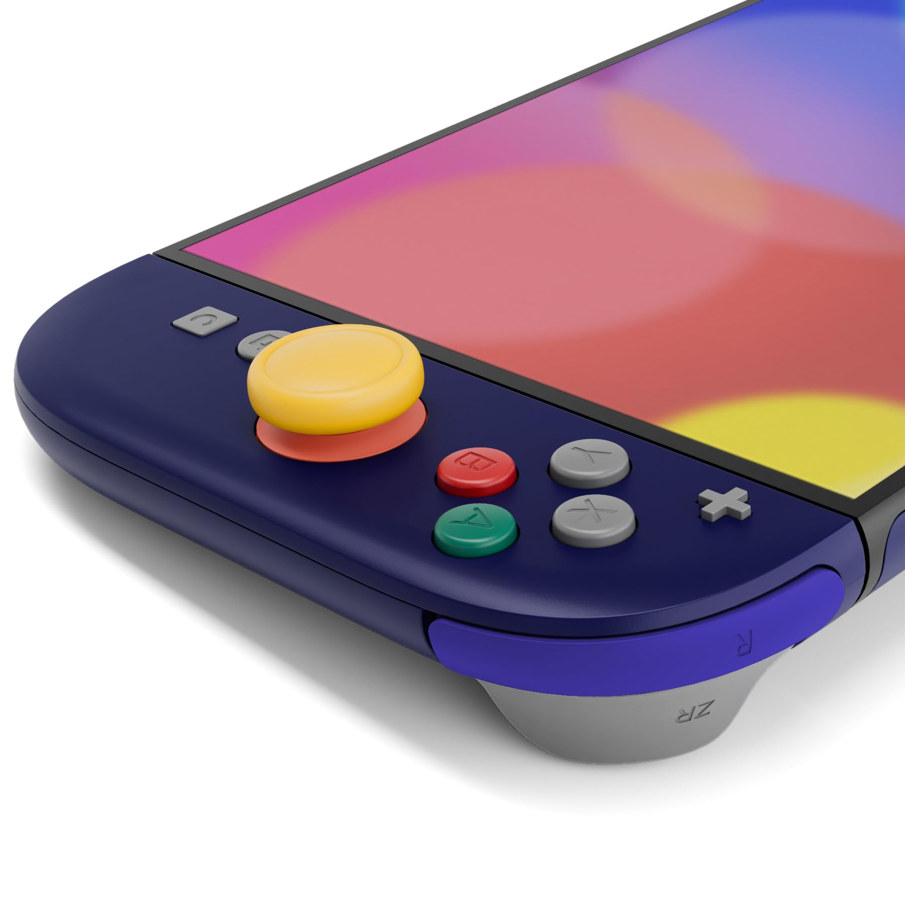 eXtremeRate DIY-Ersatz Full Gehäuse & Tasten für Nintendo Switch 2 Konsole, Deluxe Version Custom Faceplate/Rückplatte/Joy Con Shell Set