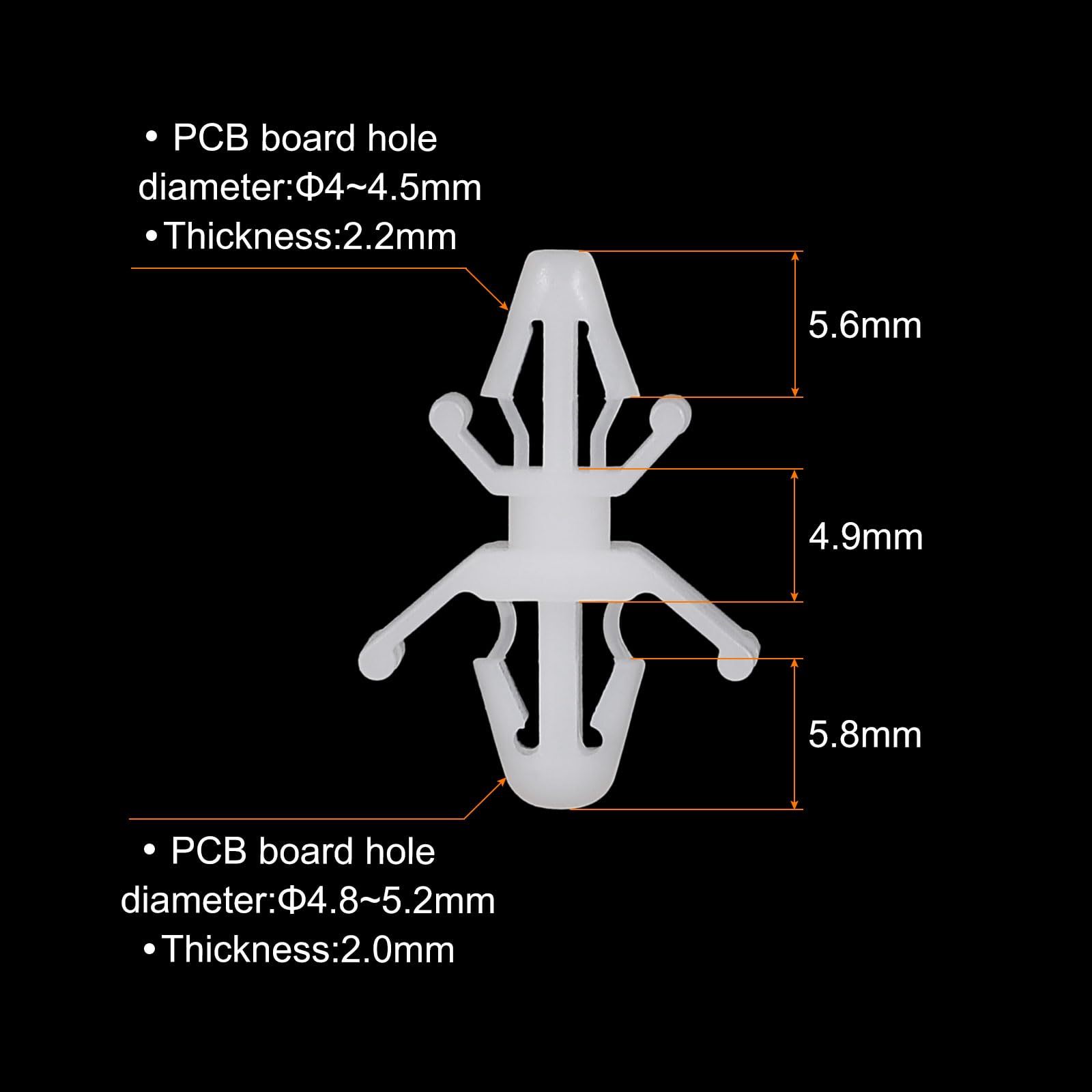 PATIKIL 120PCS PCB Board Isolation Column - Image 2