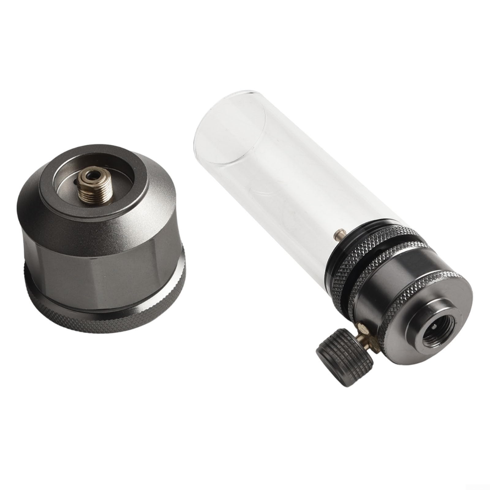 Zilimontt Lanterne à gaz d'extérieur pour camping, lanterne à gaz d'extérieur réglable, kit de bougies de camping (lanterne à gaz avec réservoir)