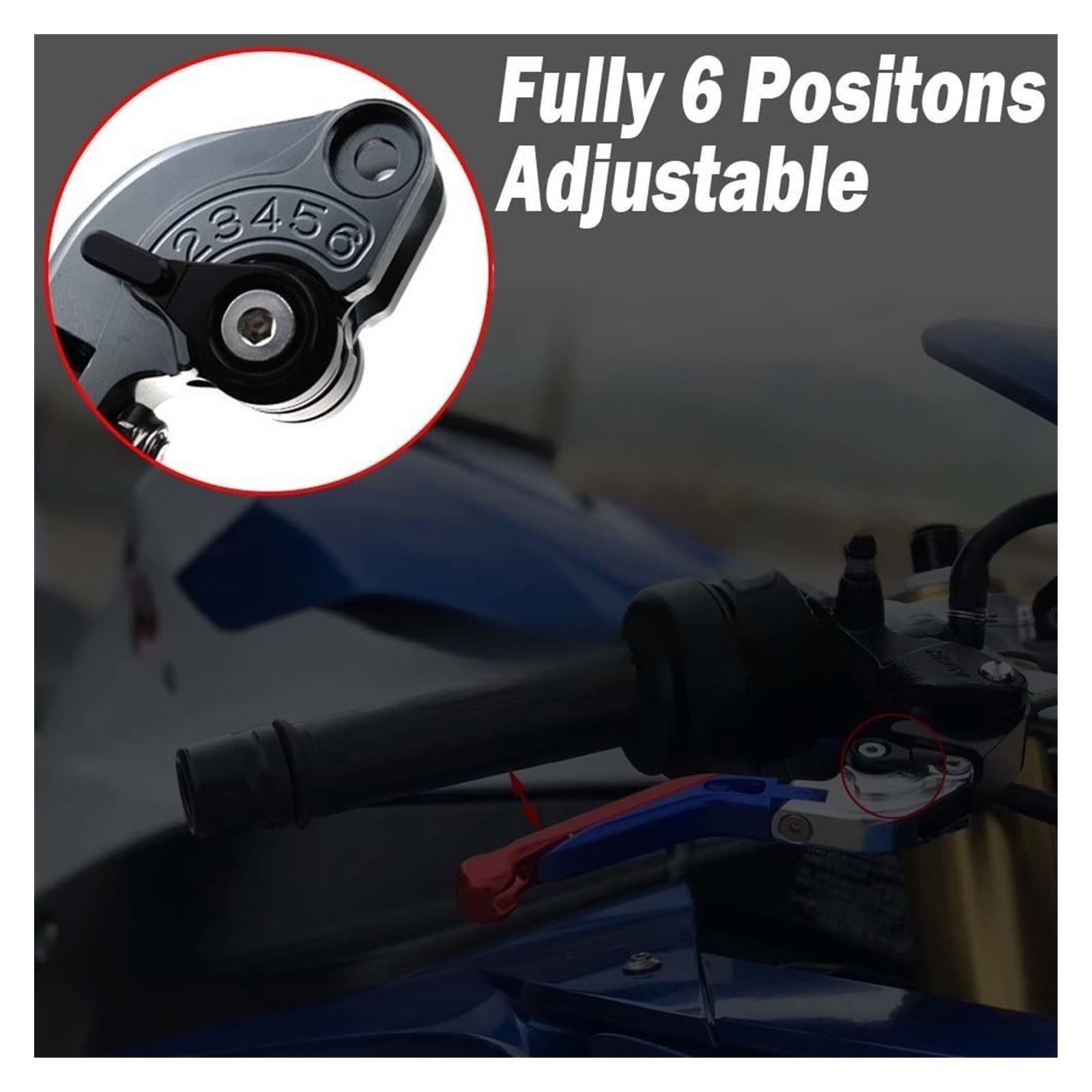 Leviers De Frein Et d'embrayage en Aluminium CNC 5D Réglables, Poignée pour Moto pour Apri&lia RS 660 2020 – 2023 RS660 2022 Freins embrayages