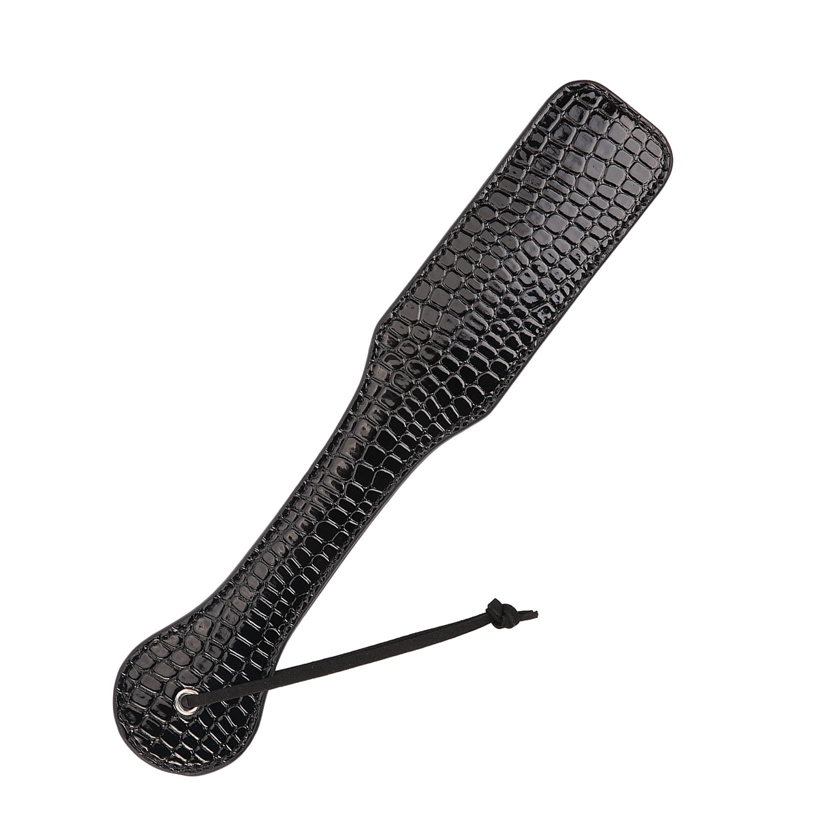 2025 Faux Snake Leather Spanking Paddle for Adults Cosplay 12 8in Sexual Paddles for BDSM Sex Toys Black