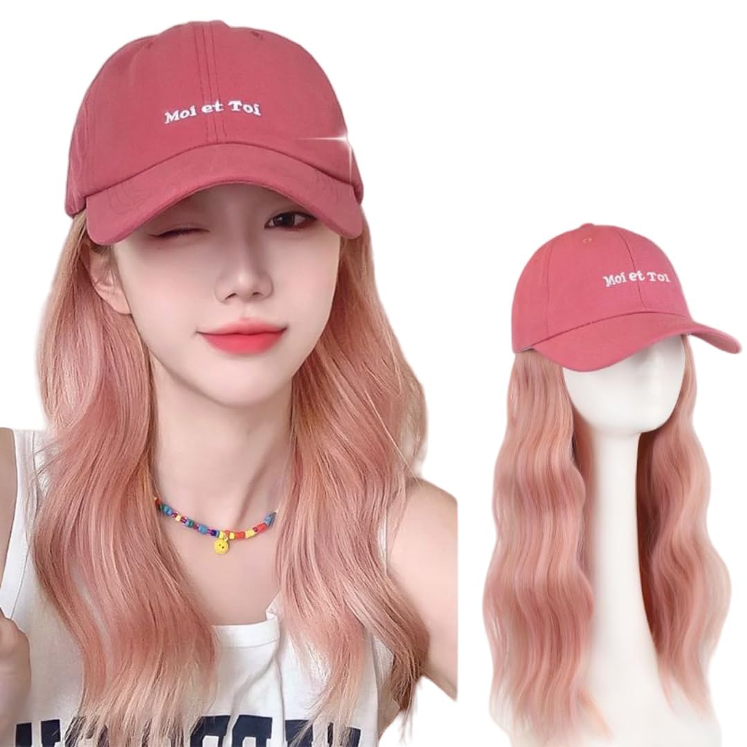 木製女の子置物、ピンクの帽子付き Amazon.co.jp: EEUOPQ 帽子付きウィッグ ピンク かつら 巻き髪 春夏秋