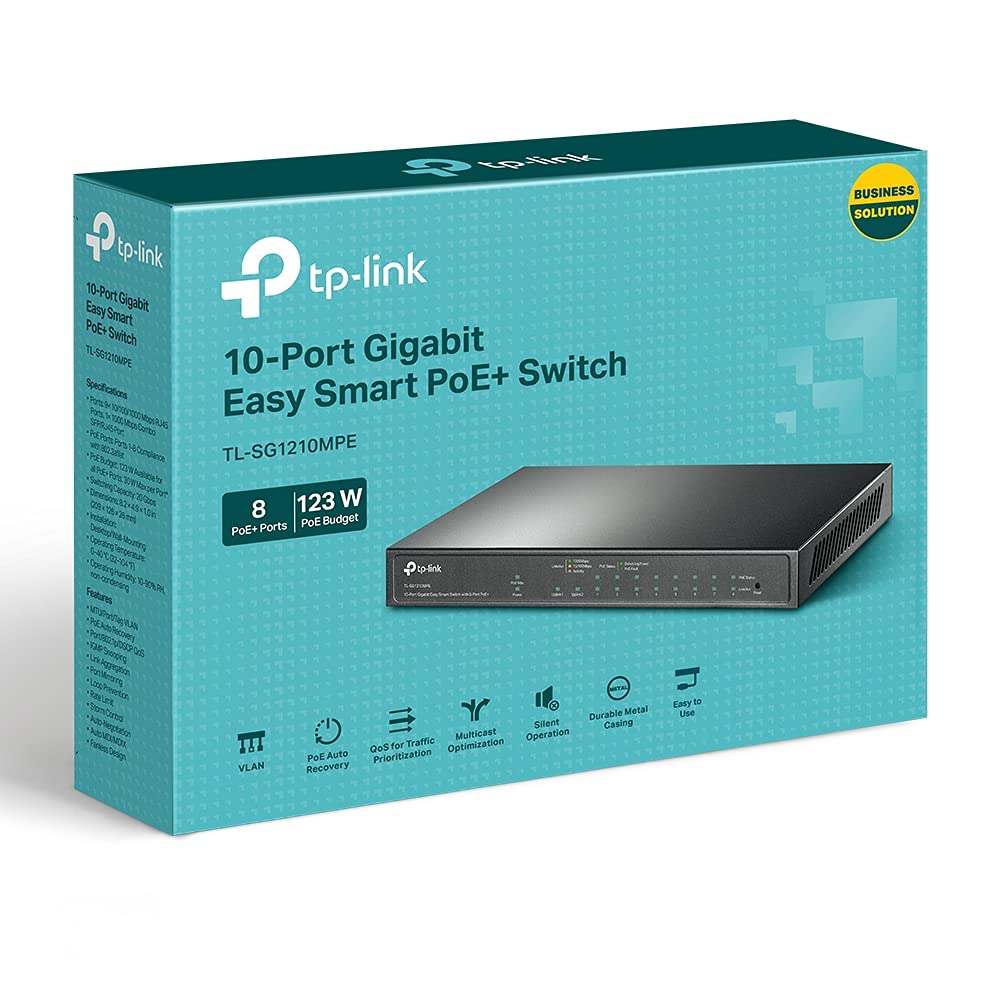 ★未開封　TP-Link ティーピーリンク TL-SG1210MPE-UN Amazon | TL-SG1210MPE(UN) 【英語パッケージ 法人限定】 | TP-Link