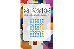 Strands Puzzle Book: Perplexing Word Search Logic Puzzles for Adults