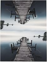 Vista 7 de Greetings Cards with Envelopes Thinking of You Card Old Wood Pier Above Calm Water Blank Note Card All Occasion Greeting Cards for Birthday, Baby