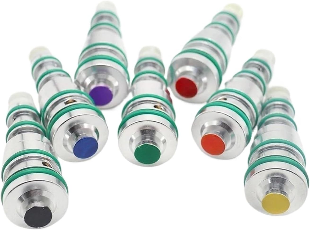 V5 AC Compressor Control Valve 40Psi 42Psi 44Psi Compatible with Lacetti Buick Cruz Aveo Compatible with Opel Daewoo(1PCS Black)