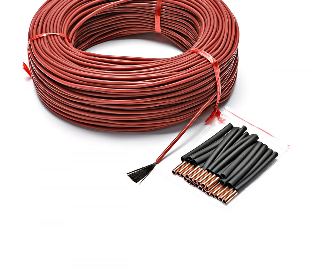 Nuevo autoajuste de Baja Temperatura de la tubería de Drenaje de Agua de deshielo Tropical protección anticongelante del Cable calefactor25 w/m-30m