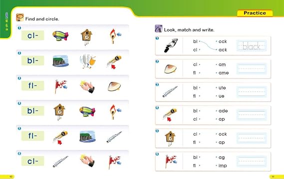 E-future e-future Smart Phonics Level 4 Student Book with Flash Card English teaching materials