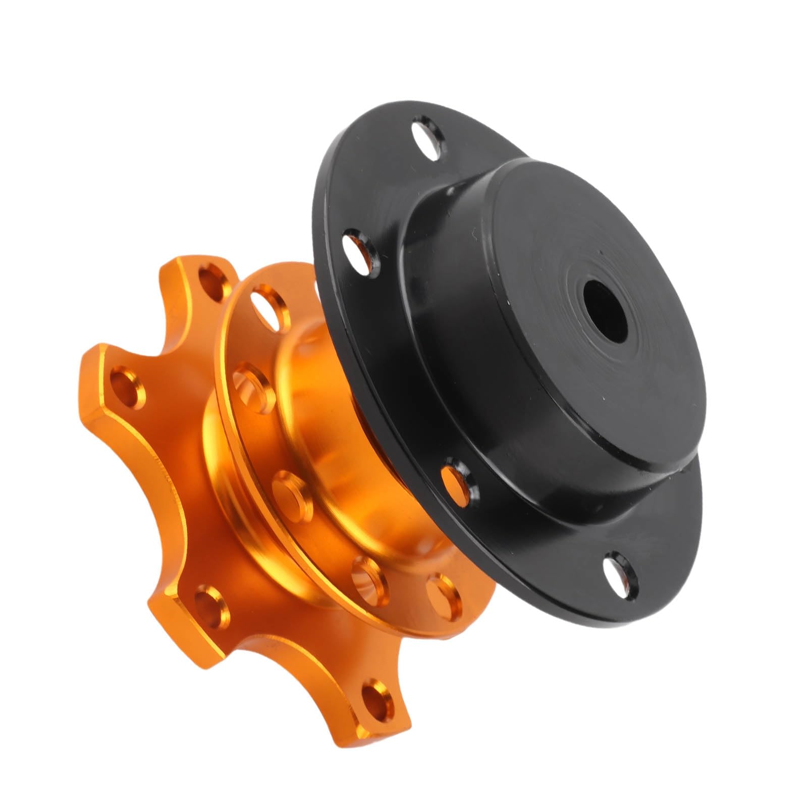 Stuurwiel Quick Release Hub Adapter 6-gaats Universele Auto Stuurnaaf Adapter Quick Release Racing Adapter Snap Off Kit