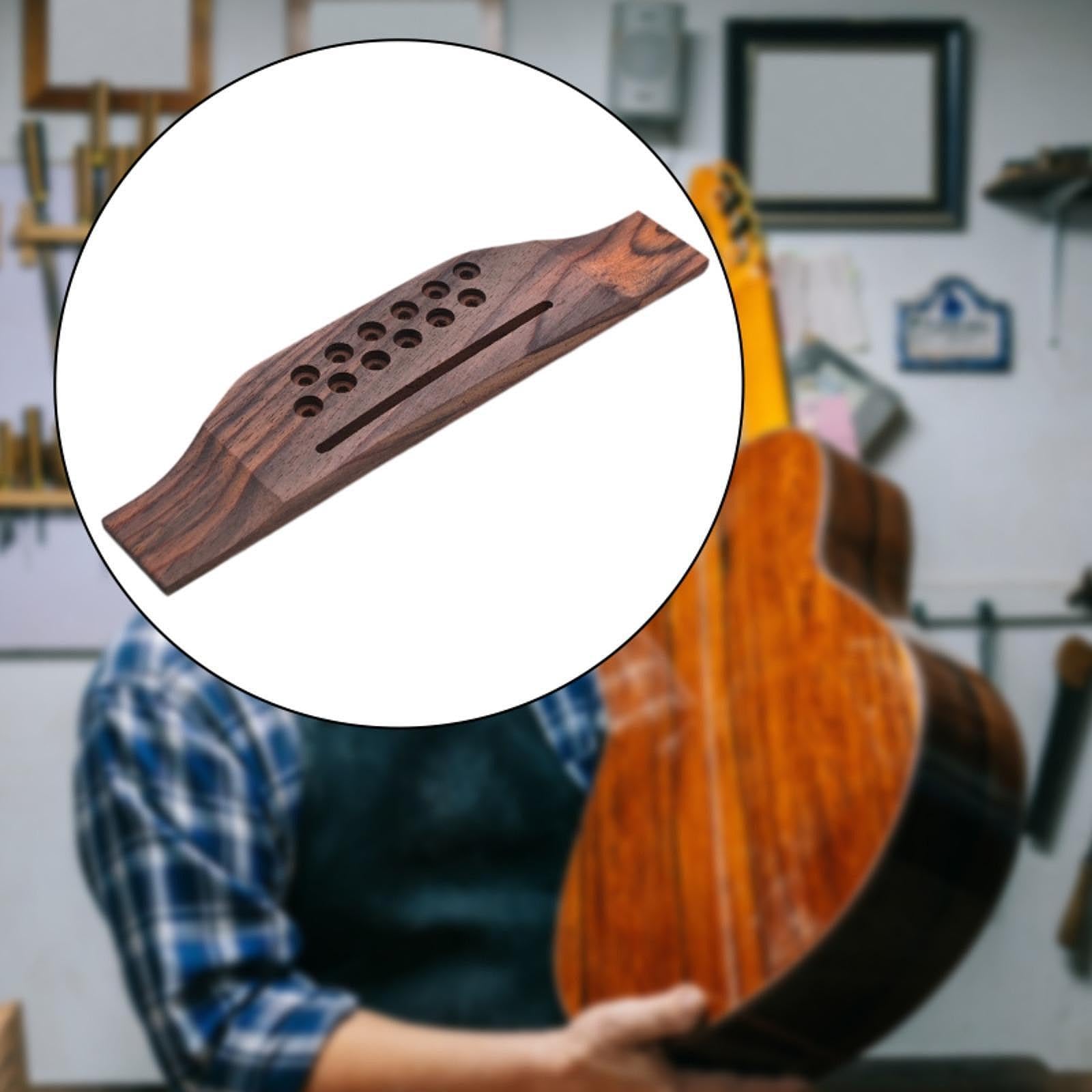 Manutenzione Del Ponte per Chitarra Acustica a 12 Corde: Installazione E Sostituzione Semplici (in Legno)