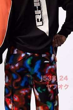 Amazon.co.jp: ZARA MAN X RHUIGI カーゴパンツ マルチカラー