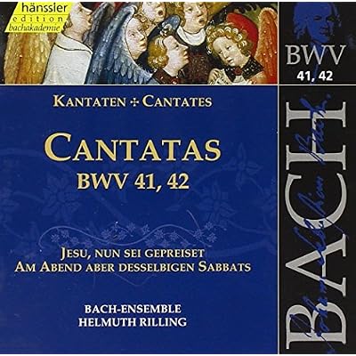Bach: Cantatas, BWV 41, 42 (Edition Bachakademie Vol 14) /Rilling