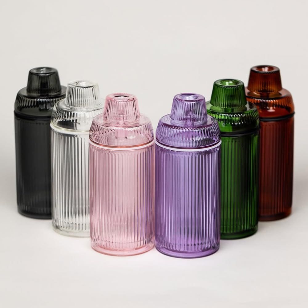 NWTN Home Deco Gravity Bong | Vintage Glasbong Wasserpfeife aus Borosilikatglas zum Rauchen mit 14 mm Kopf, Glas-Wasserpfeife für den Tisch (Lapis)