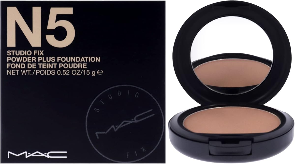 MAC Studio Fix Powder Plus Foundation, N5, 0.52 Oz