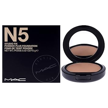 MAC Studio Fix Powder Plus Foundation, N5, 0.52 Oz
