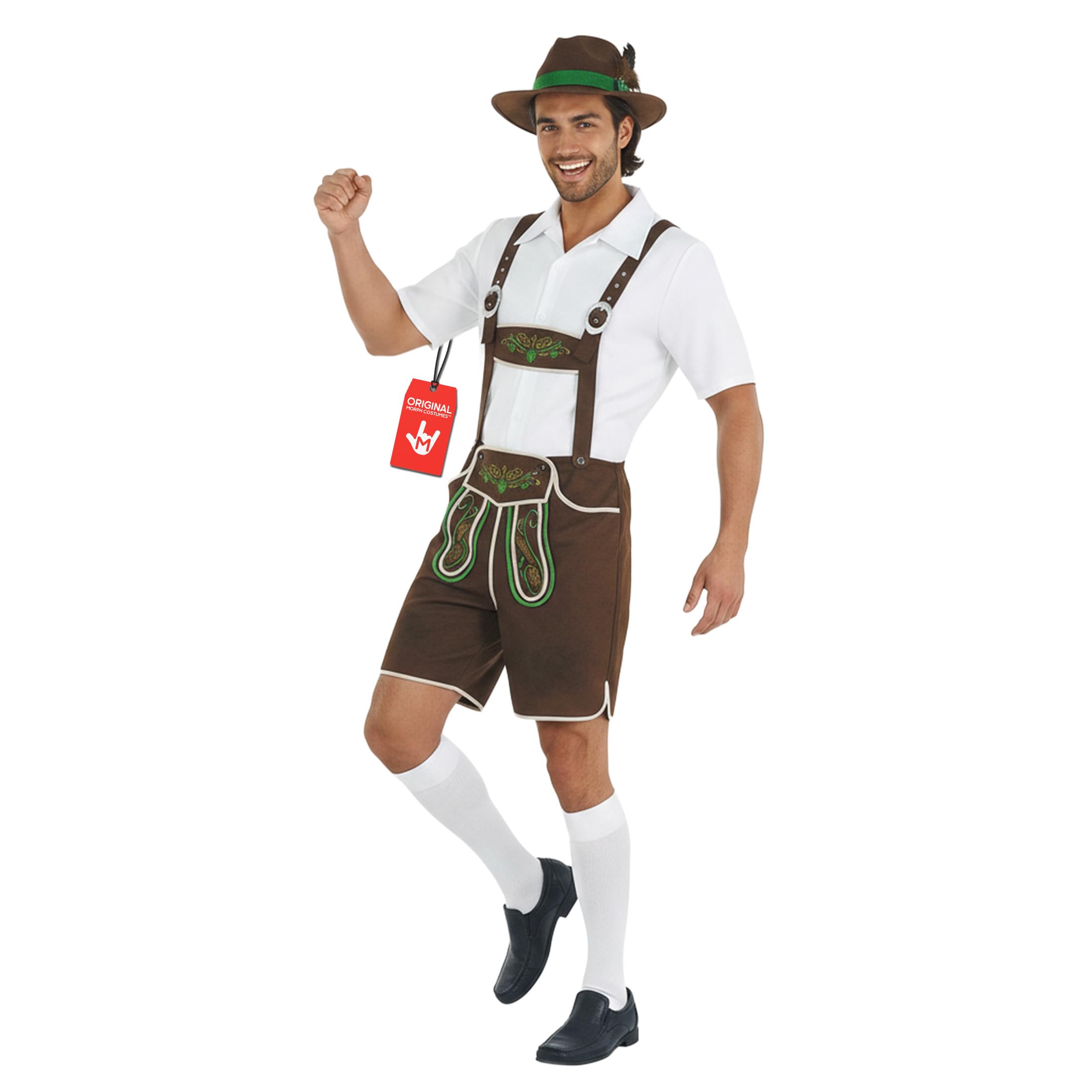Mens Lederhosen Oktoberfest Costume, German Outfit for Men, Traditional Oktoberfest Attire, Festive Wear