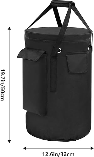 Miniatura 5 de SIRUITON Bolsa de tanque de gas propano para cilindro de tanque estándar de 20 libras, funda de tanque de propano para remolque de viaje, 1