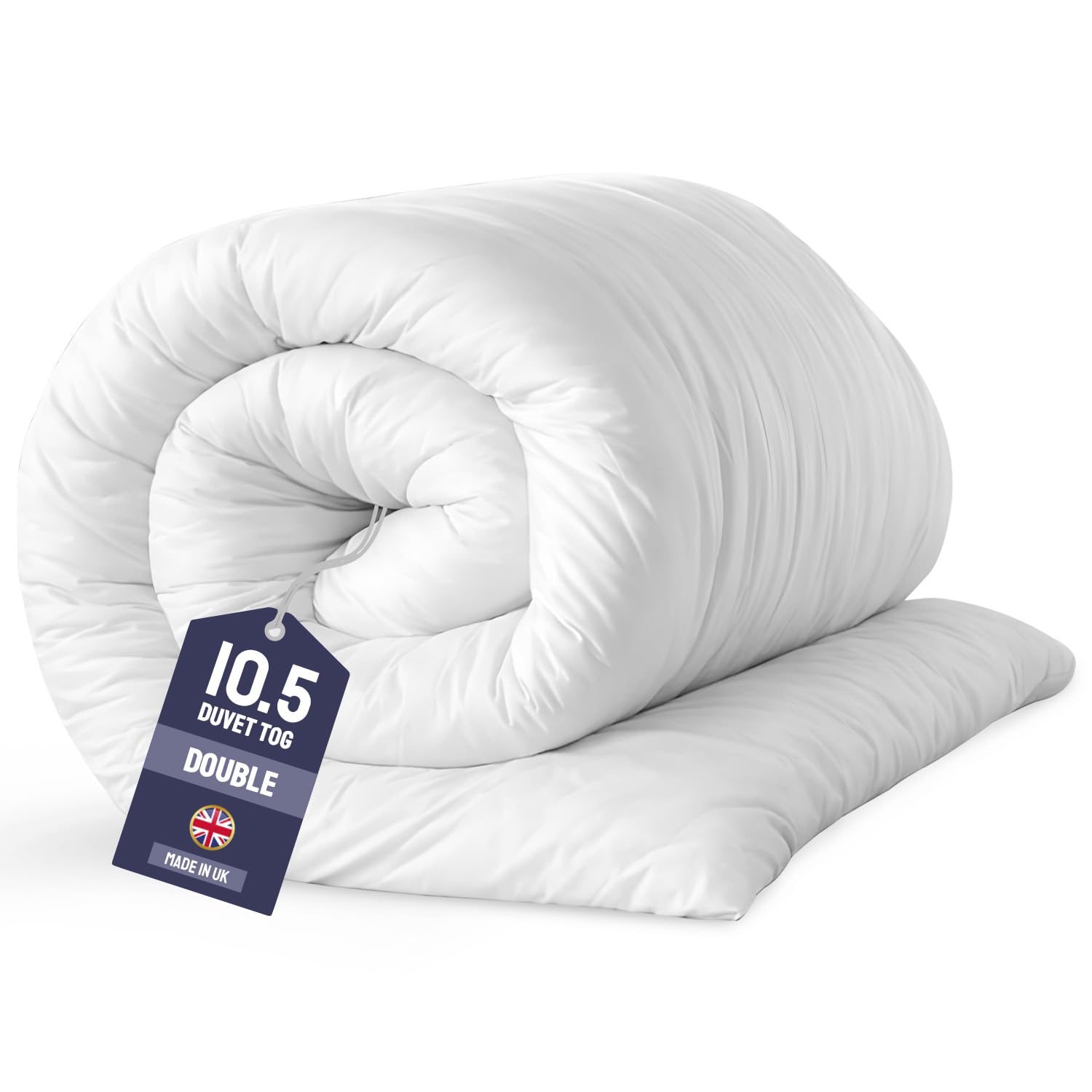 Aspire Homeware Double Duvet 10.5Tog - All Year-Round Double Quilt for Summer, Autumn & Winter | Anti Allergy and Breathable Duvet Double - UK Made Duvets โ image 1