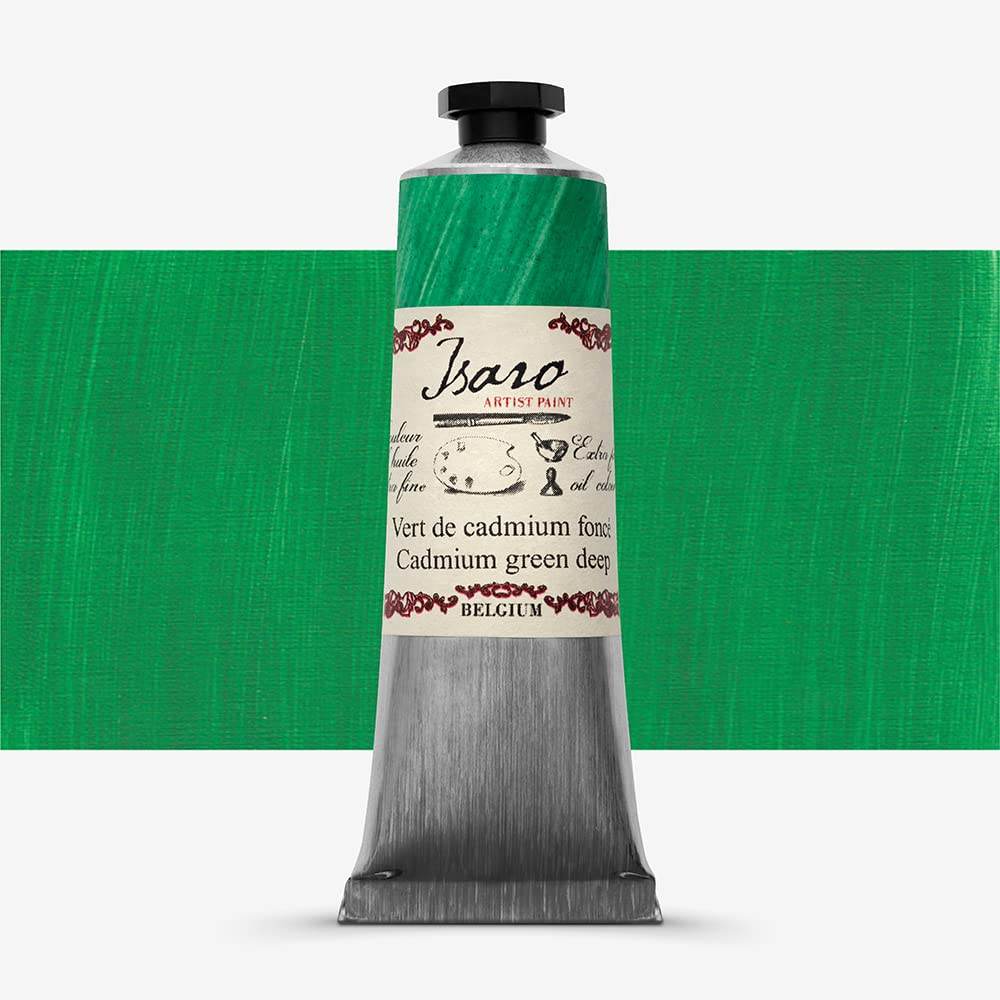 Isaro : Oil Paint : 38ml : Cadmium Green Deep