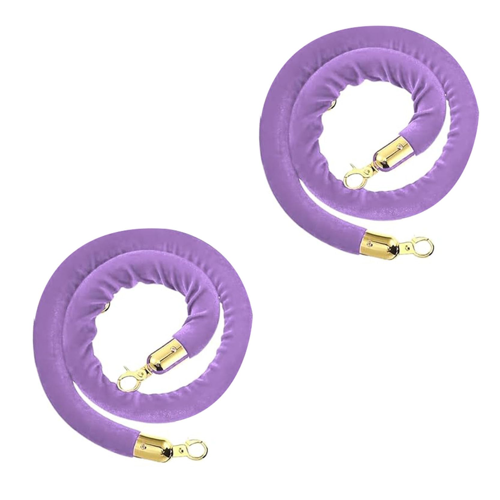 Cordon en velours rouge 152 cm de qualité supérieure pour barrière de guidage événementiel