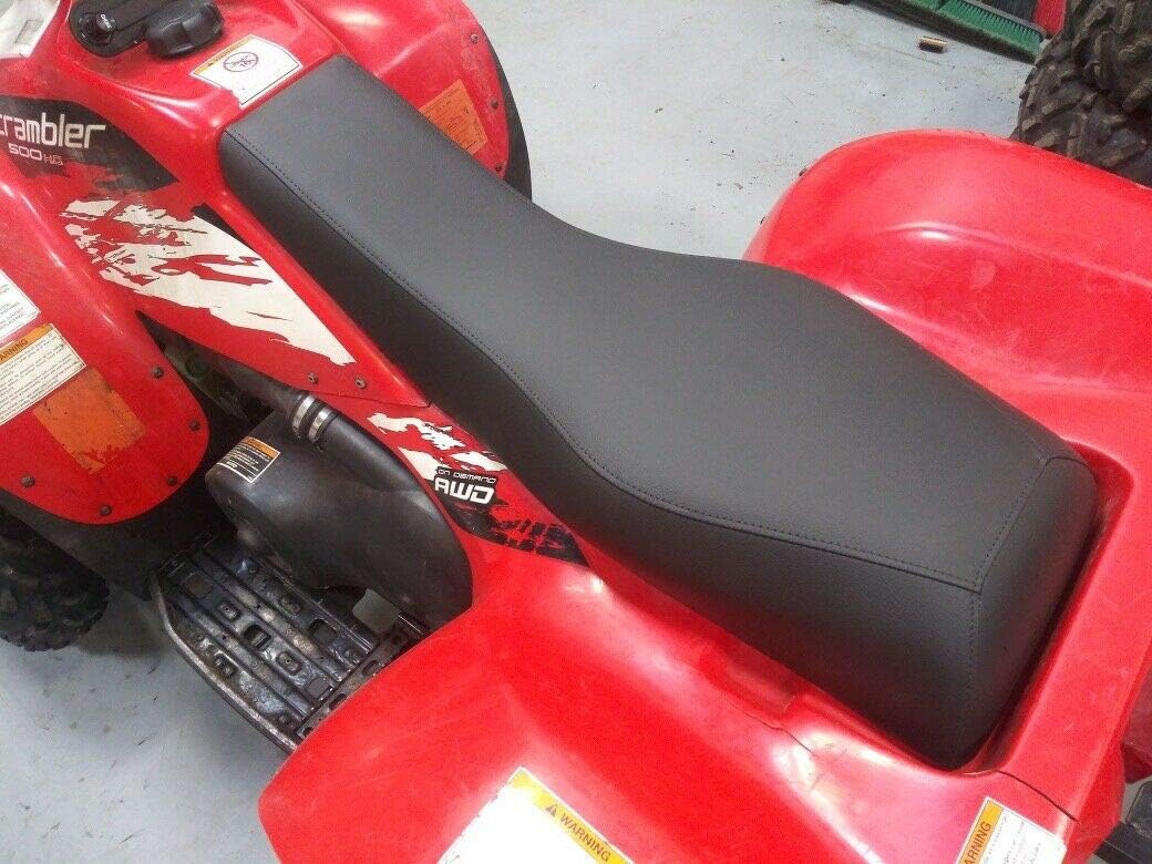 Quad Logic Replacement Seat Cover for Polaris Scrambler 500, Trailblazer 250 (2004–2009) – All-Weather Vinyl – Cover Only – Made in USA – Replaces 2683328, 2683329